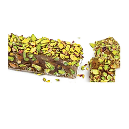 File Antep Fıstığı Kaplamalı Antep Fıstıklı Lüks Dilim Lokum