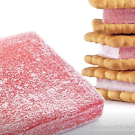 BİSKÜVİLİ GÜLLÜ LOKUM